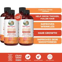 Liquid Multivitamin+Hair Growth | Clinically Tested for Thicker Hair & Facial Wrinkles in Women | Skin Care | Age 18+
