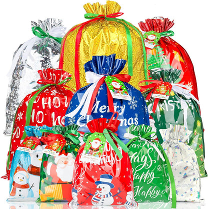 ✨SALE! ✨Buy two or more and get 15% OFF! 💥 38PCS Christmas Drawstring Gift Bags