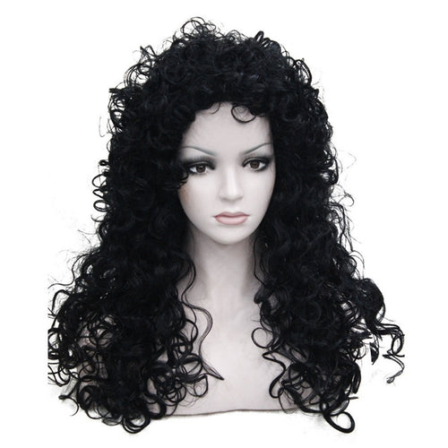 Long Curly Wig Synthetic Hair Heat Resistant Cosplay Women Wigs