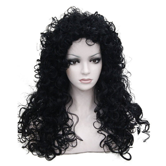 Long Curly Wig Synthetic Hair Heat Resistant Cosplay Women Wigs