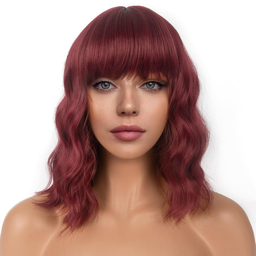 ✨ WIG SALE! ✨Buy two or more and get 15% OFF! 💥 Short Bob Loose Wavy Wig