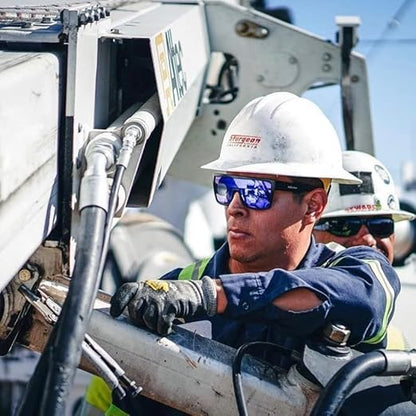 Men’s Polarized Sunglasses - Curved Shield Frame UV Protection Glasses