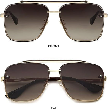 ✨ Daily Sale! ✨ Tangle Free Aviator Sunglasses