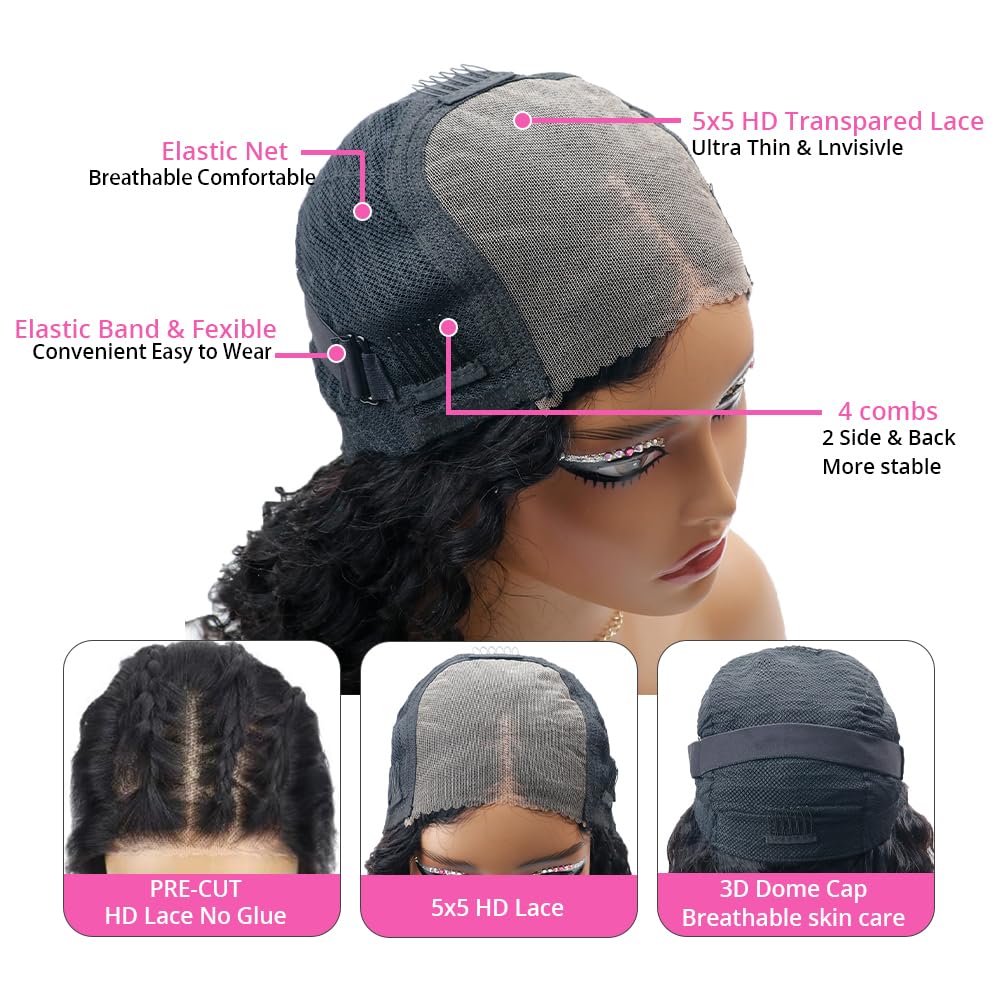 ✨ WIG SALE! ✨Buy two or more and get 15% OFF! 💥 Wear-and-Go Glueless curls Wig