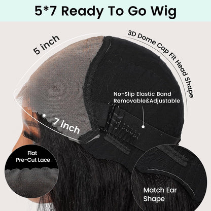 Glueless Body Wave Short Bob Wigs Human Hair Wig
