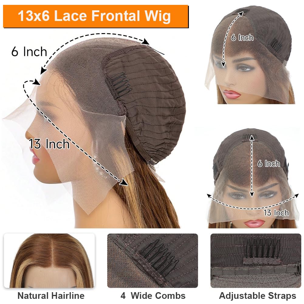 ✨ WIG SALE! ✨Buy two or more and get 15% OFF! 💥 Glueless Lace Front Straight Human Hair Wig