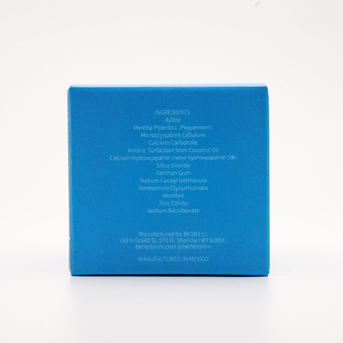 Toothpaste Tablets - Nano Hydroxyapatite, Fluoride & Plastic Free, Eco & Travel Friendly - Remineralize with NHA