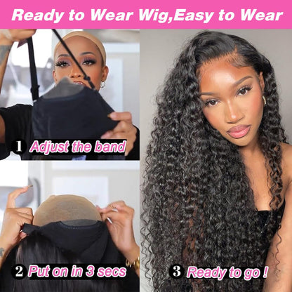 ✨ WIG SALE! ✨Buy two or more and get 15% OFF! 💥 Wear-and-Go Glueless curls Wig