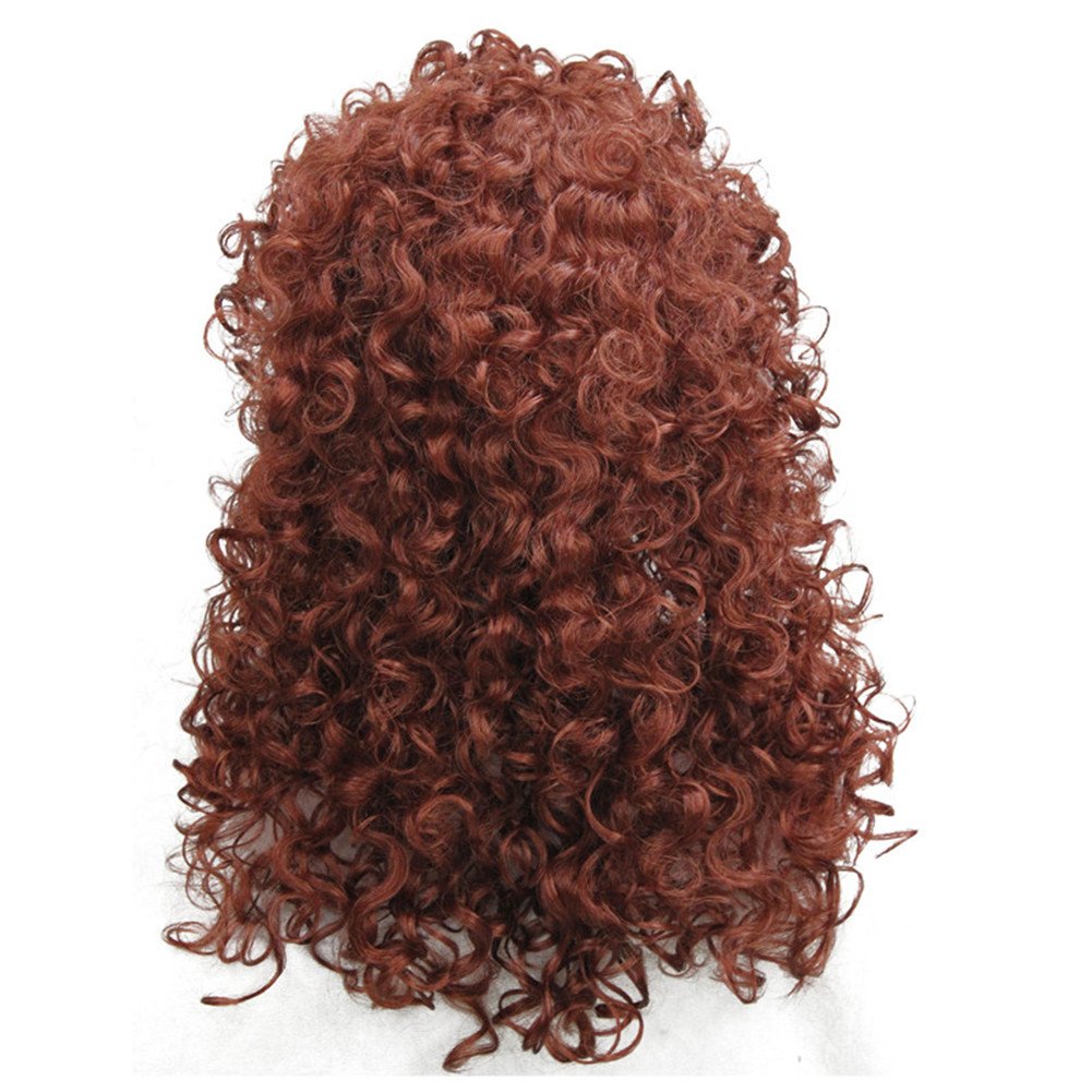 Long Curly Wig Synthetic Hair Heat Resistant Cosplay Women Wigs