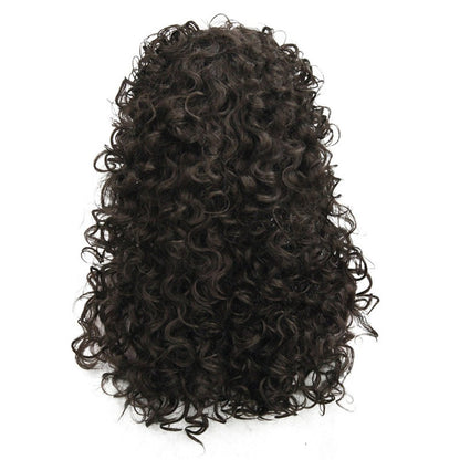 Long Curly Wig Synthetic Hair Heat Resistant Cosplay Women Wigs