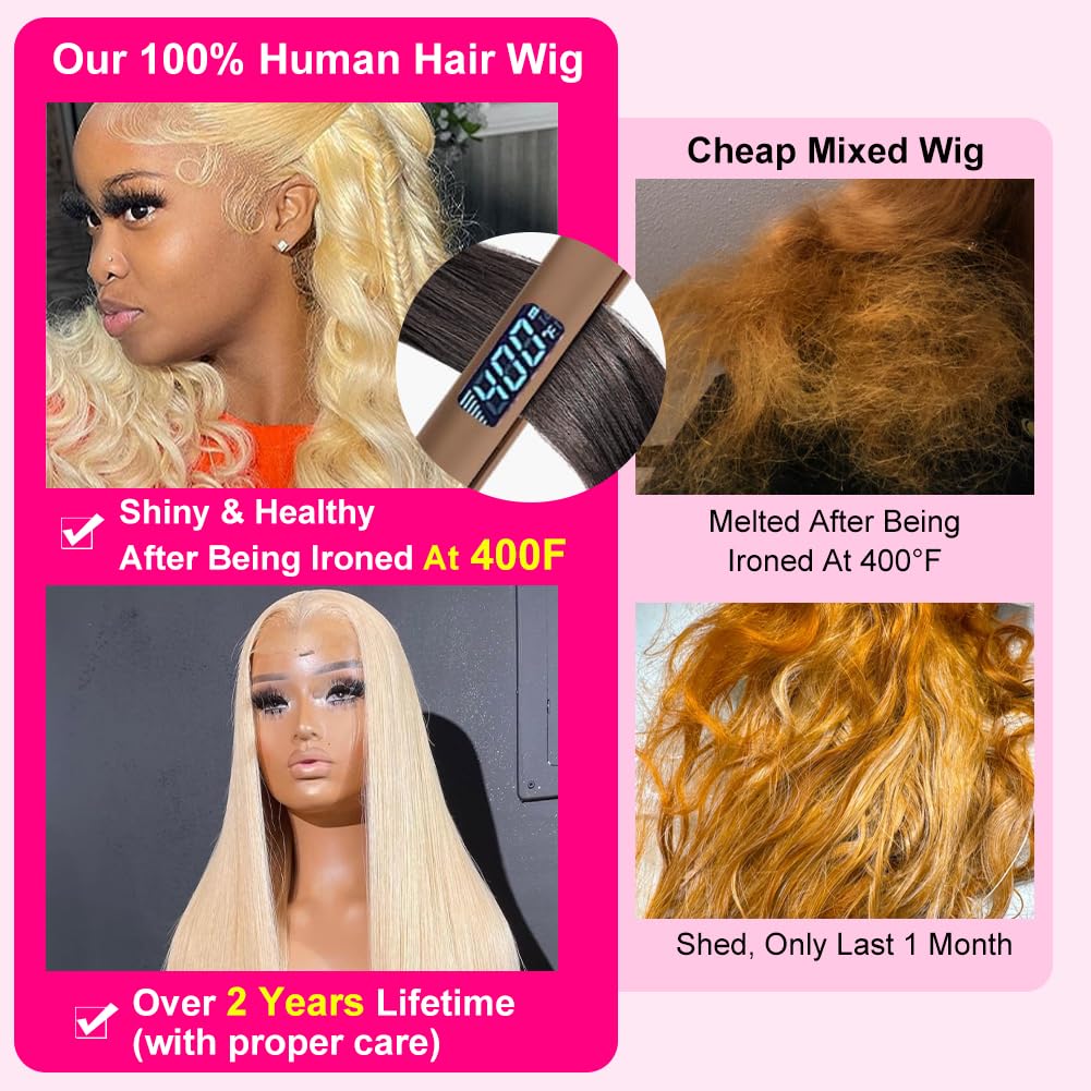 ✨ WIG SALE! ✨Buy two or more and get 15% OFF! 💥 Glueless Lace Front Straight Human Hair Wig