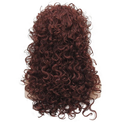 Long Curly Wig Synthetic Hair Heat Resistant Cosplay Women Wigs