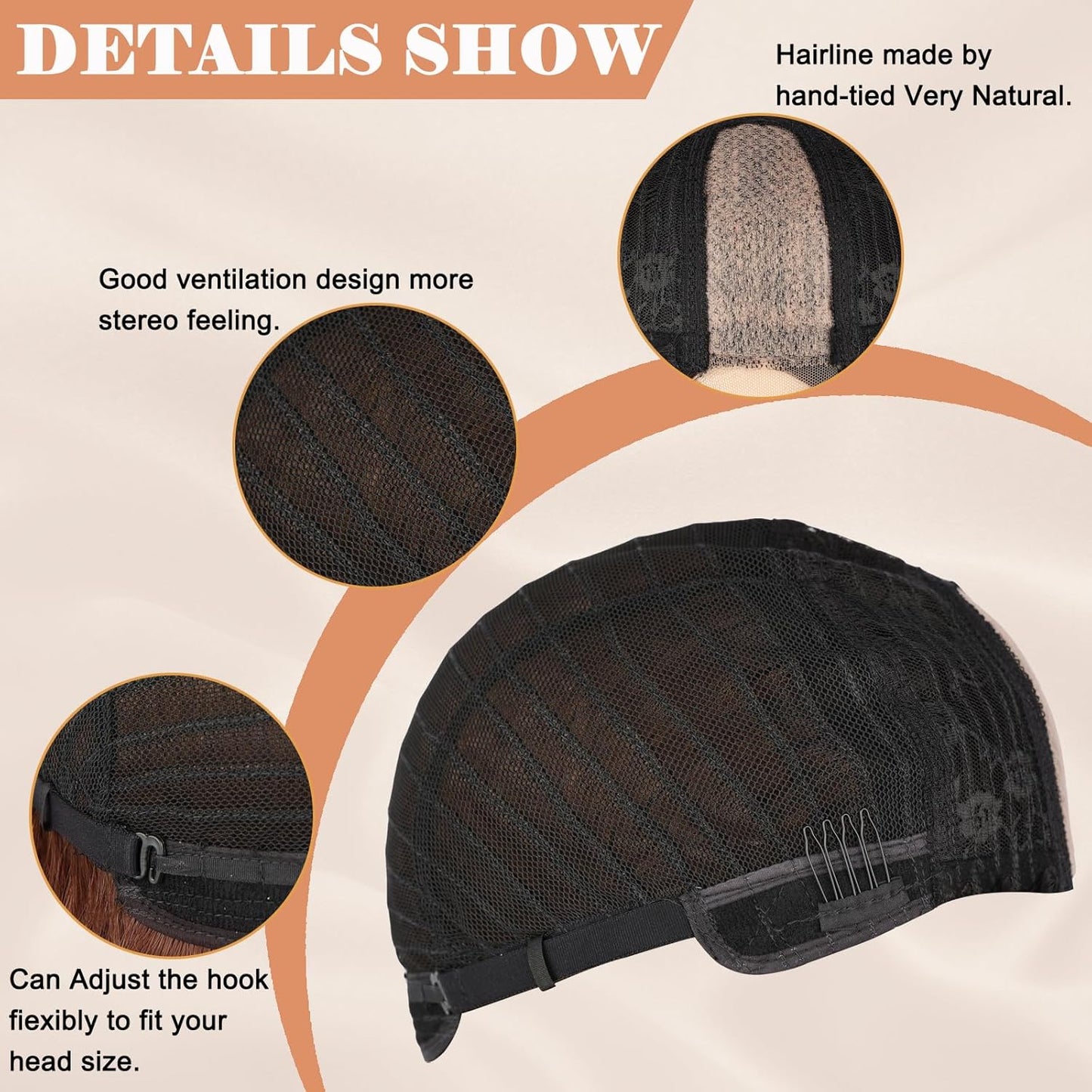 Long Ombre Wavy Wig for Women 26 Inch Middle Part Curly Wavy Wig