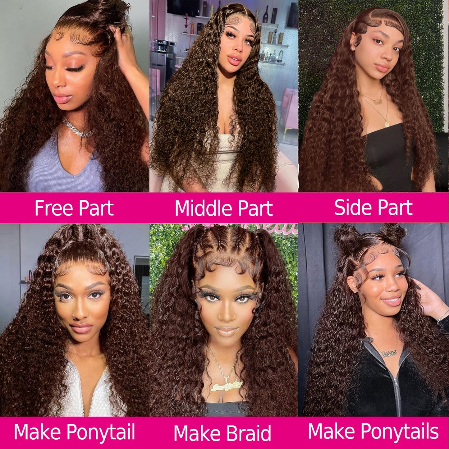 ✨ WIG SALE! ✨Buy two or more and get 15% OFF! 💥 Wear-and-Go Glueless curls Wig