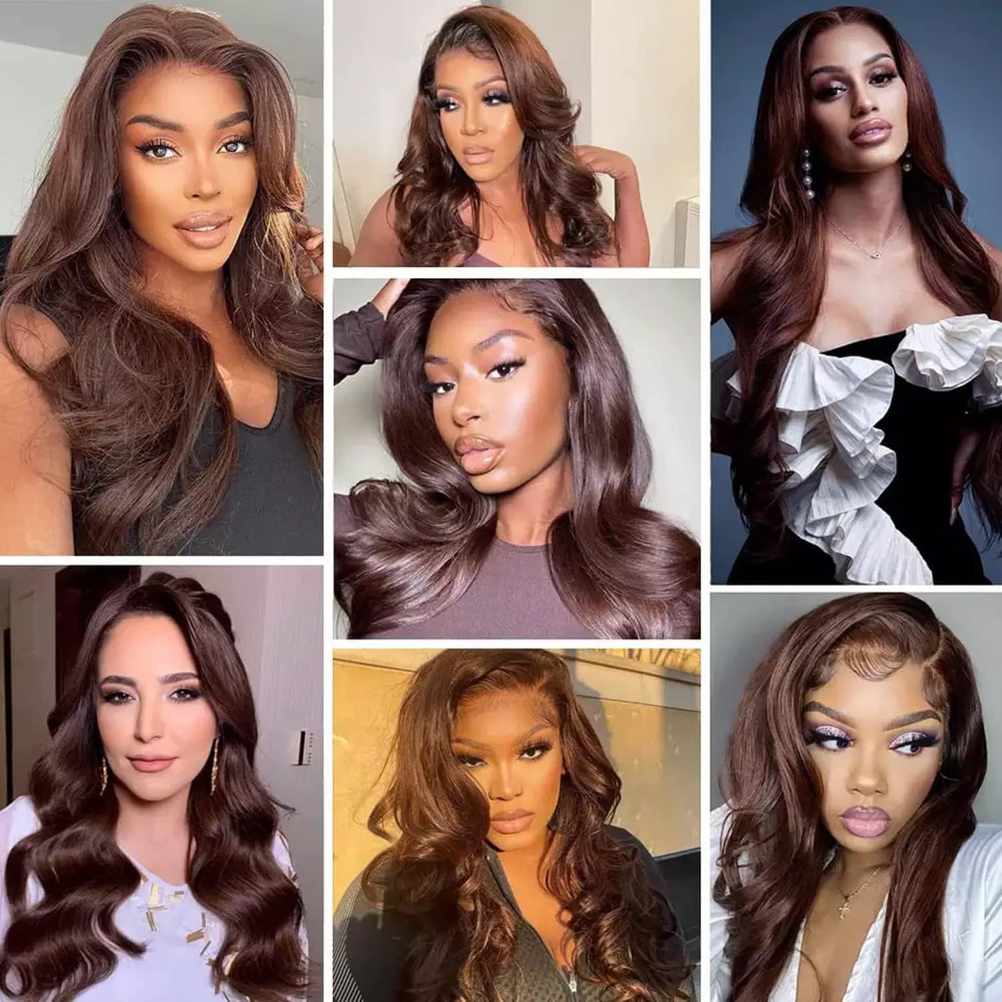 ✨ WIG SALE! ✨ Buy two or more and get 15% OFF! 💥 Body Wave Human Hair Lace Front Wig