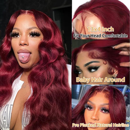 ✨ WIG SALE! ✨ Buy two or more and get 15% OFF! 💥 Body Wave Human Hair Lace Front Wig