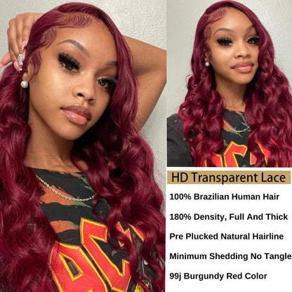 ✨ WIG SALE! ✨ Buy two or more and get 15% OFF! 💥 Body Wave Human Hair Lace Front Wig