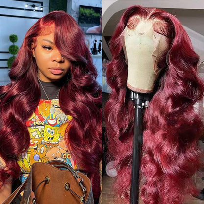 ✨ WIG SALE! ✨ Buy two or more and get 15% OFF! 💥 Body Wave Human Hair Lace Front Wig