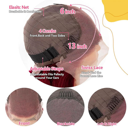 ✨ WIG SALE! ✨ Buy two or more and get 15% OFF! 💥 Body Wave Human Hair Lace Front Wig