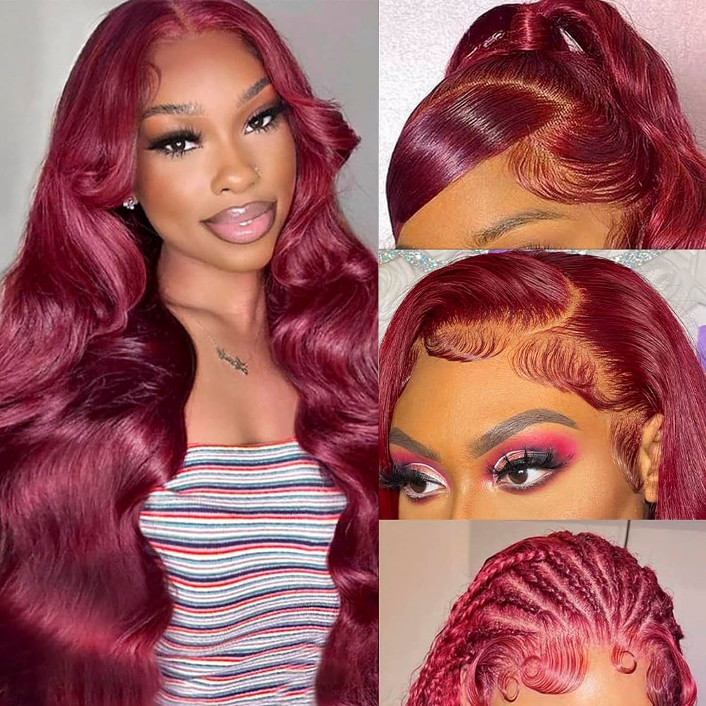 ✨ WIG SALE! ✨ Buy two or more and get 15% OFF! 💥 Body Wave Human Hair Lace Front Wig