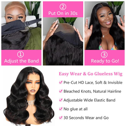 ✨ WIG SALE! ✨ Buy two or more and get 15% OFF! 💥 Wear & Go 7x5 Glueless Wig