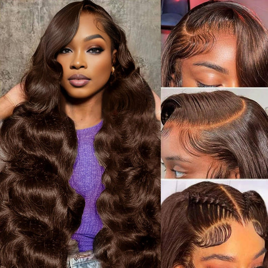 ✨ WIG SALE! ✨ Buy two or more and get 15% OFF! 💥 Body Wave Human Hair Lace Front Wig