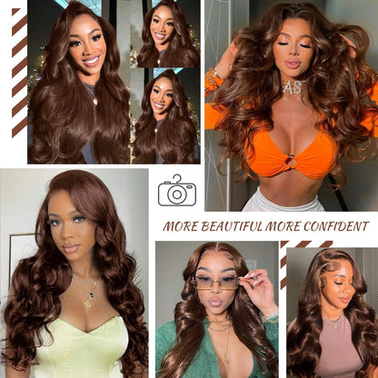 ✨ WIG SALE! ✨ Buy two or more and get 15% OFF! 💥 Body Wave Human Hair Lace Front Wig