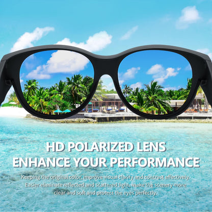 Sunglasses Fit Over Glasses for Women,Protection Sun Glasses Trendy Round Cat Eye.