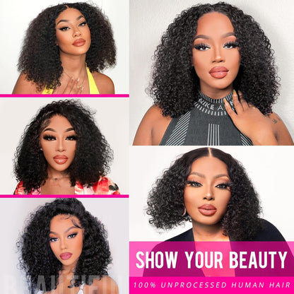 5x5 HD Lace Closure Ready to Wear Wigs Glueless Human Hair Wig